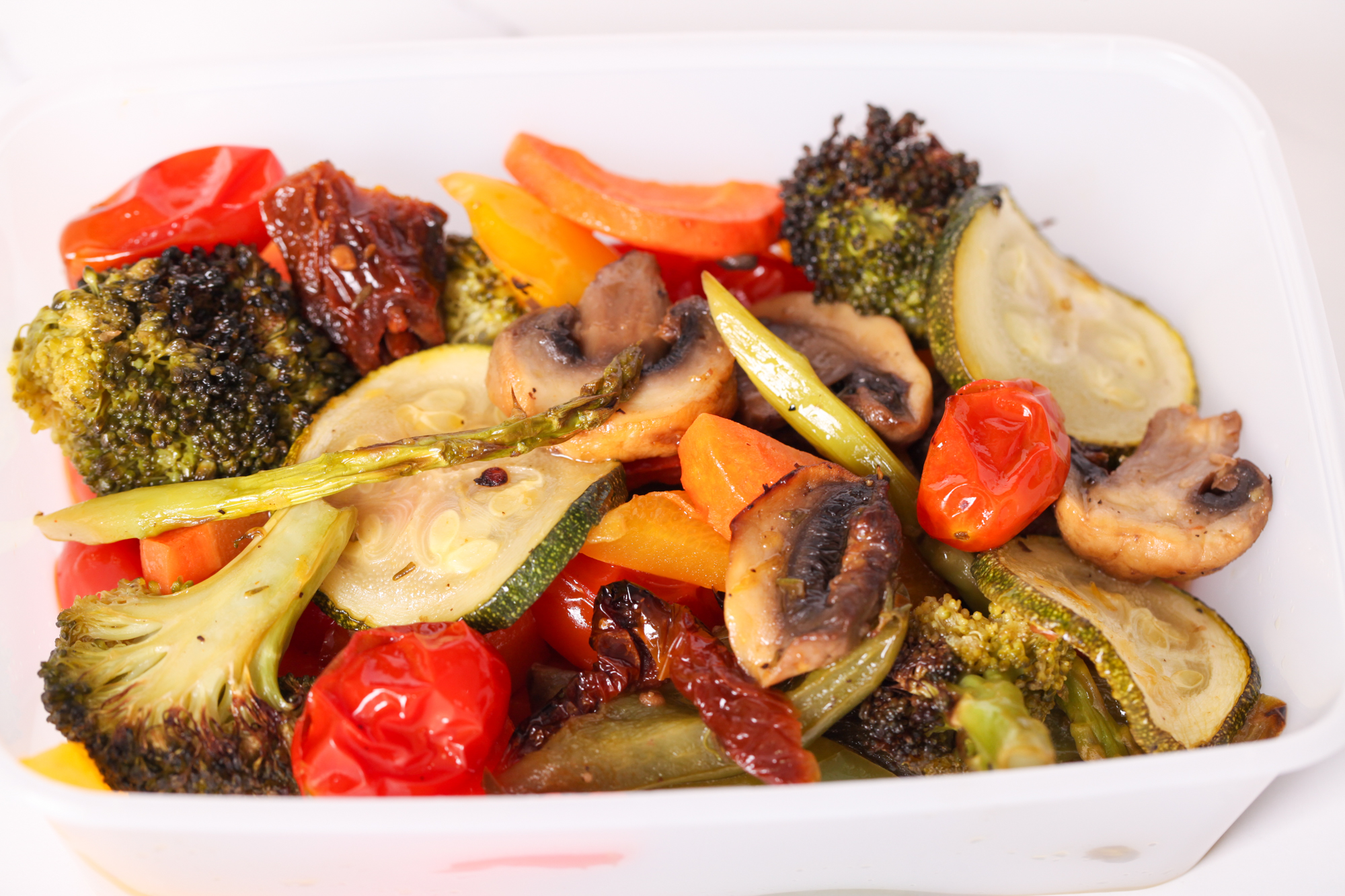 Oven roasted vegetable medley